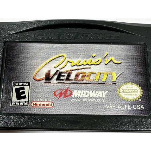 Cruis'n Velocity Nintendo Game Boy Advance Car Racing Game Only - Picture 2 of 3